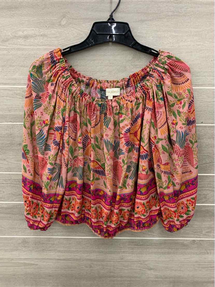 Cynthia Rowley Coral Womens Size Small Shirt