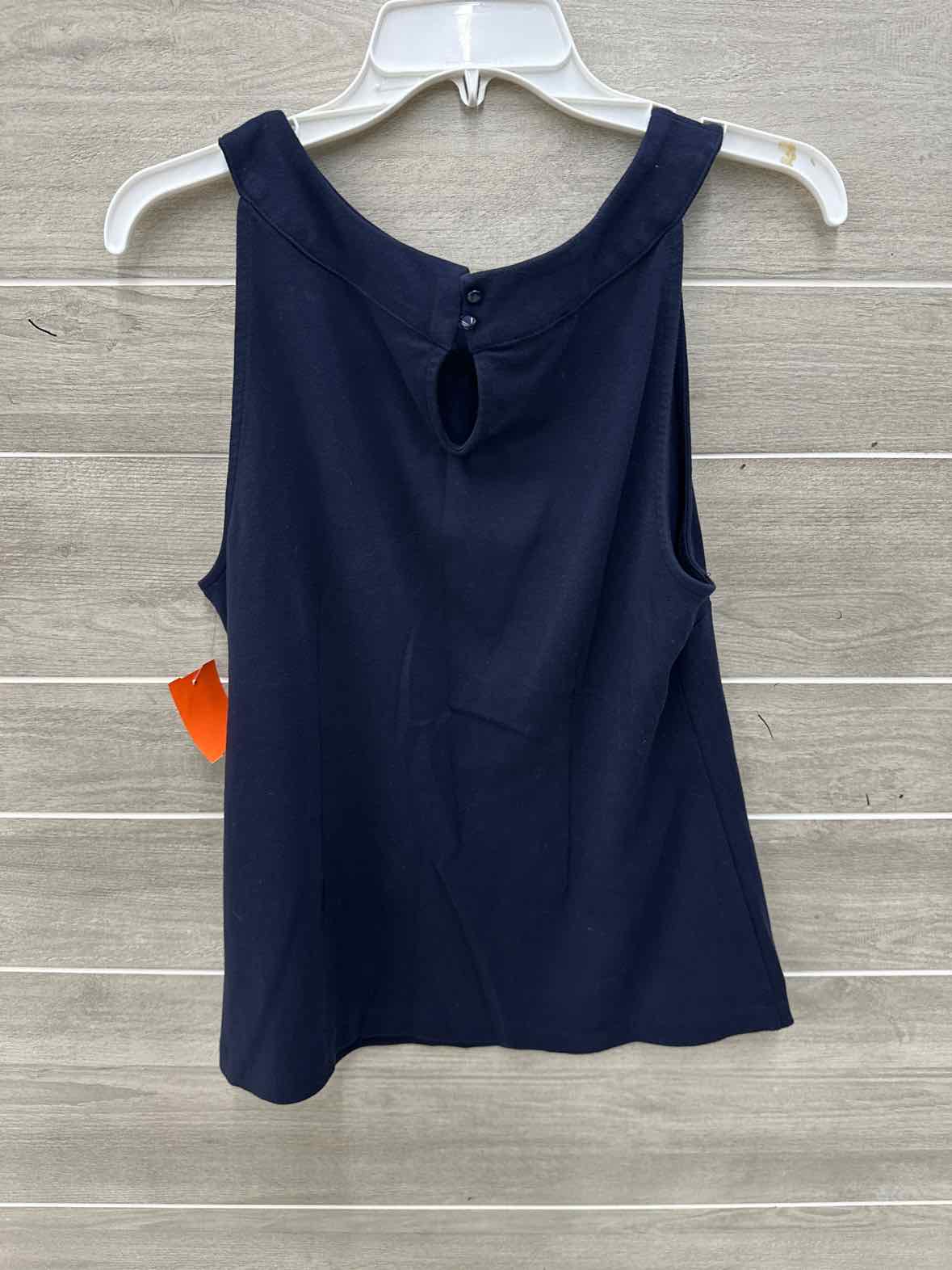 Talbots Navy Womens Women Size L Tank Top