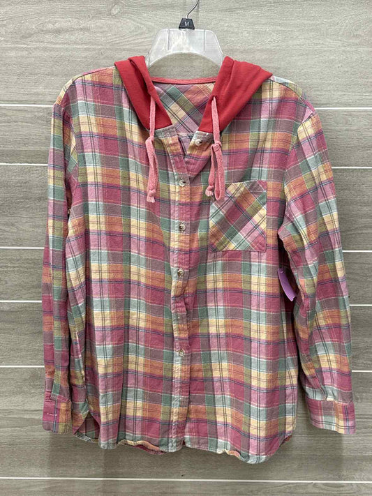 Pink Junior Size XL Shirt