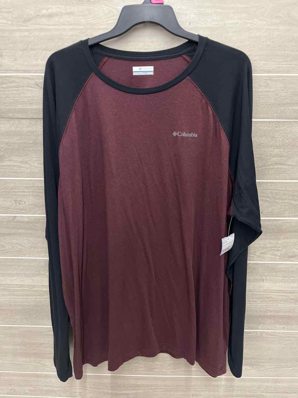 Columbia Size 4XL/Tall Men Mens T-shirt