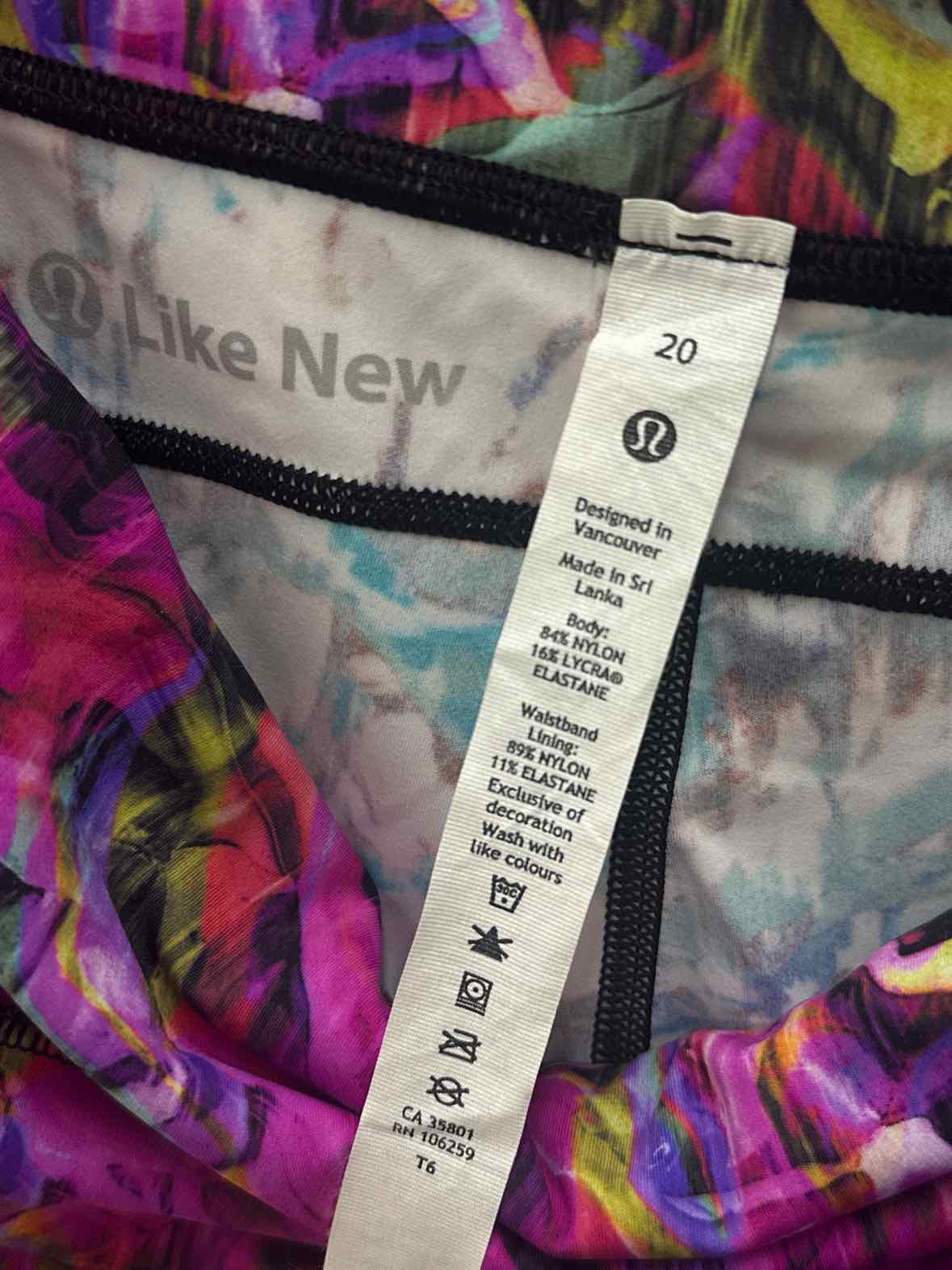 Lululemon Pink Womens Women Size 20 Leggings