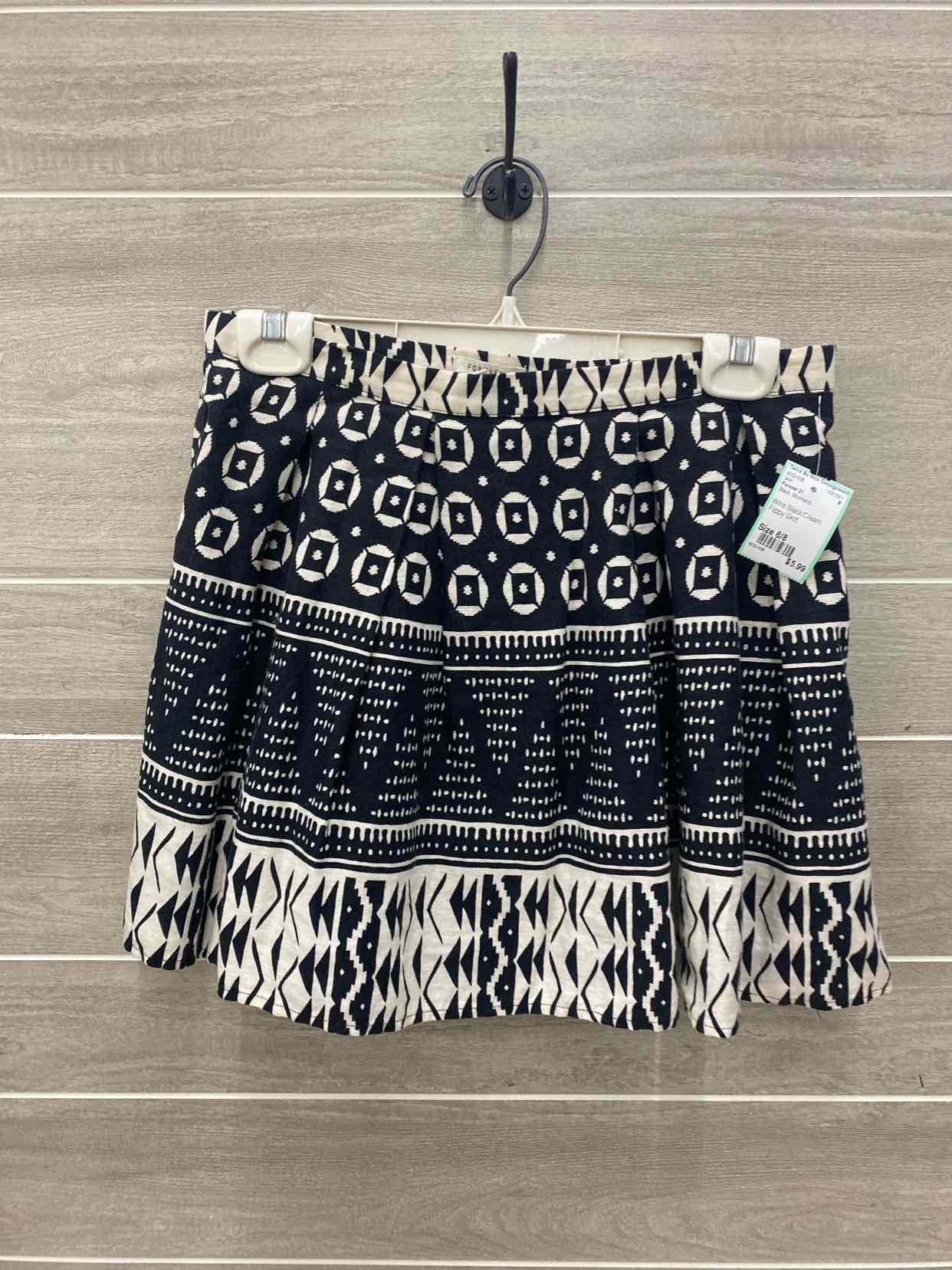Forever 21 Black Womens Size 6/8 Skirt