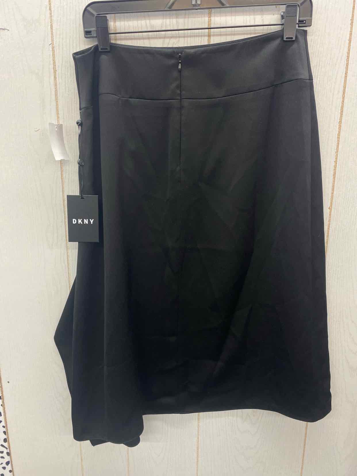 DKNY Black Womens Size 6 Skirt