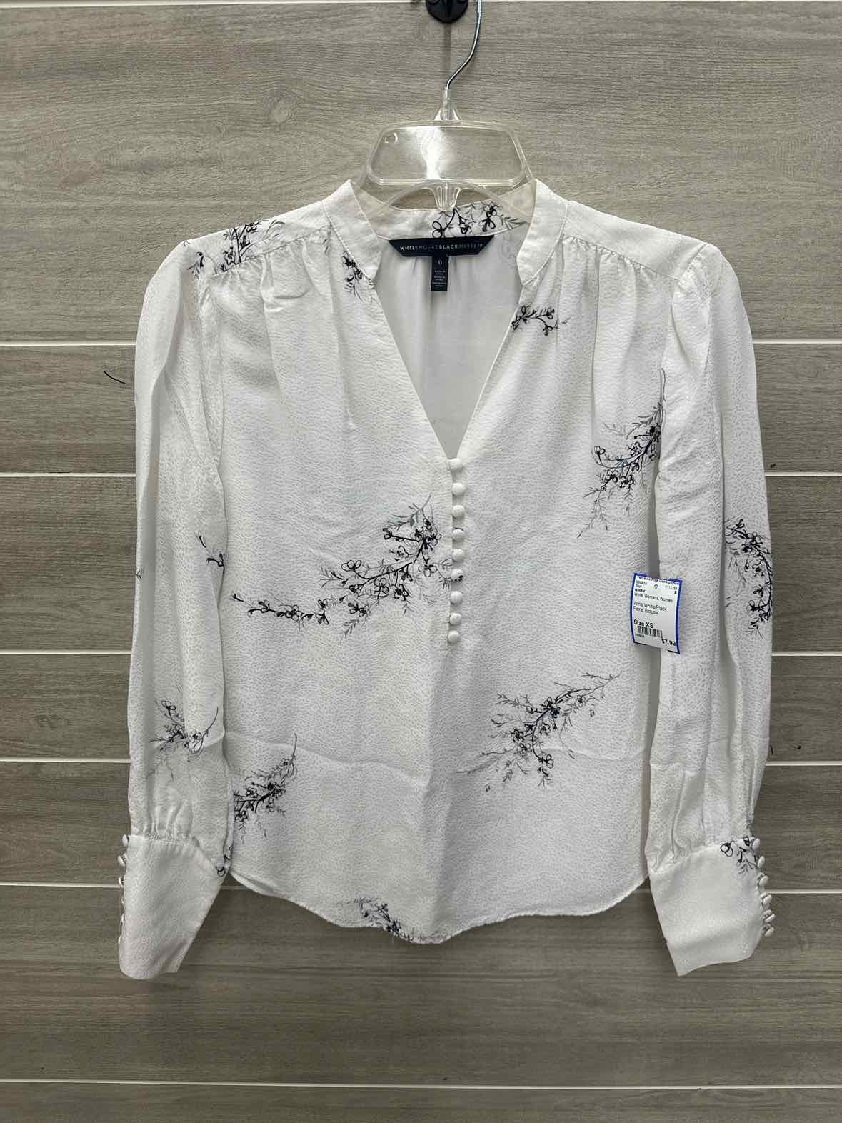 WHBM Size XS White Womens Shirt