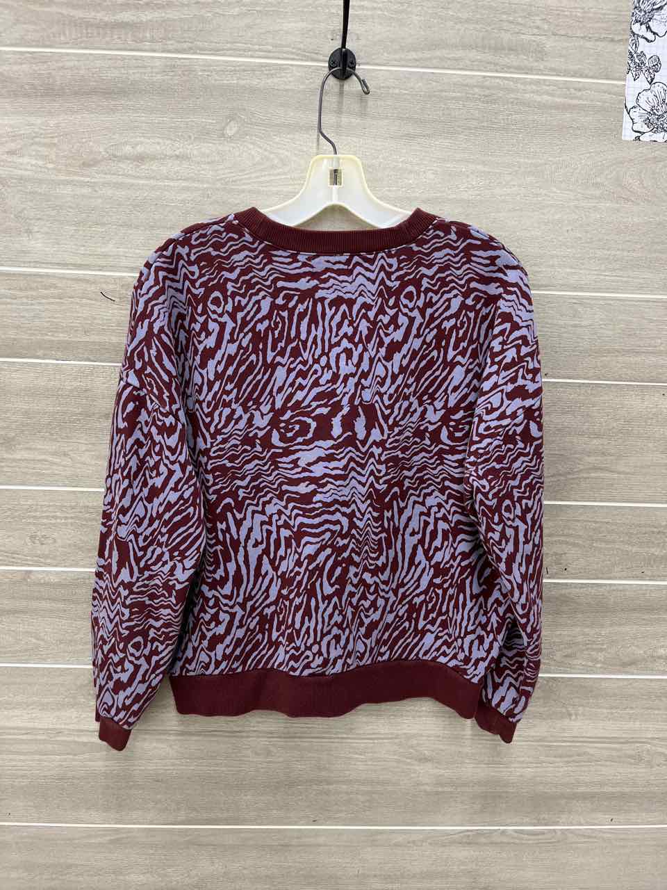 Madewell Burgundy Womens Women Size Small Sweatshirt