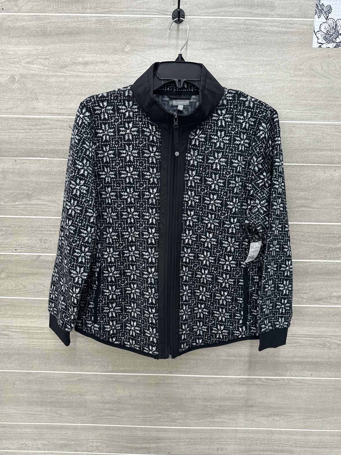 Talbots Black Womens Women Size XL/P Sweatshirt