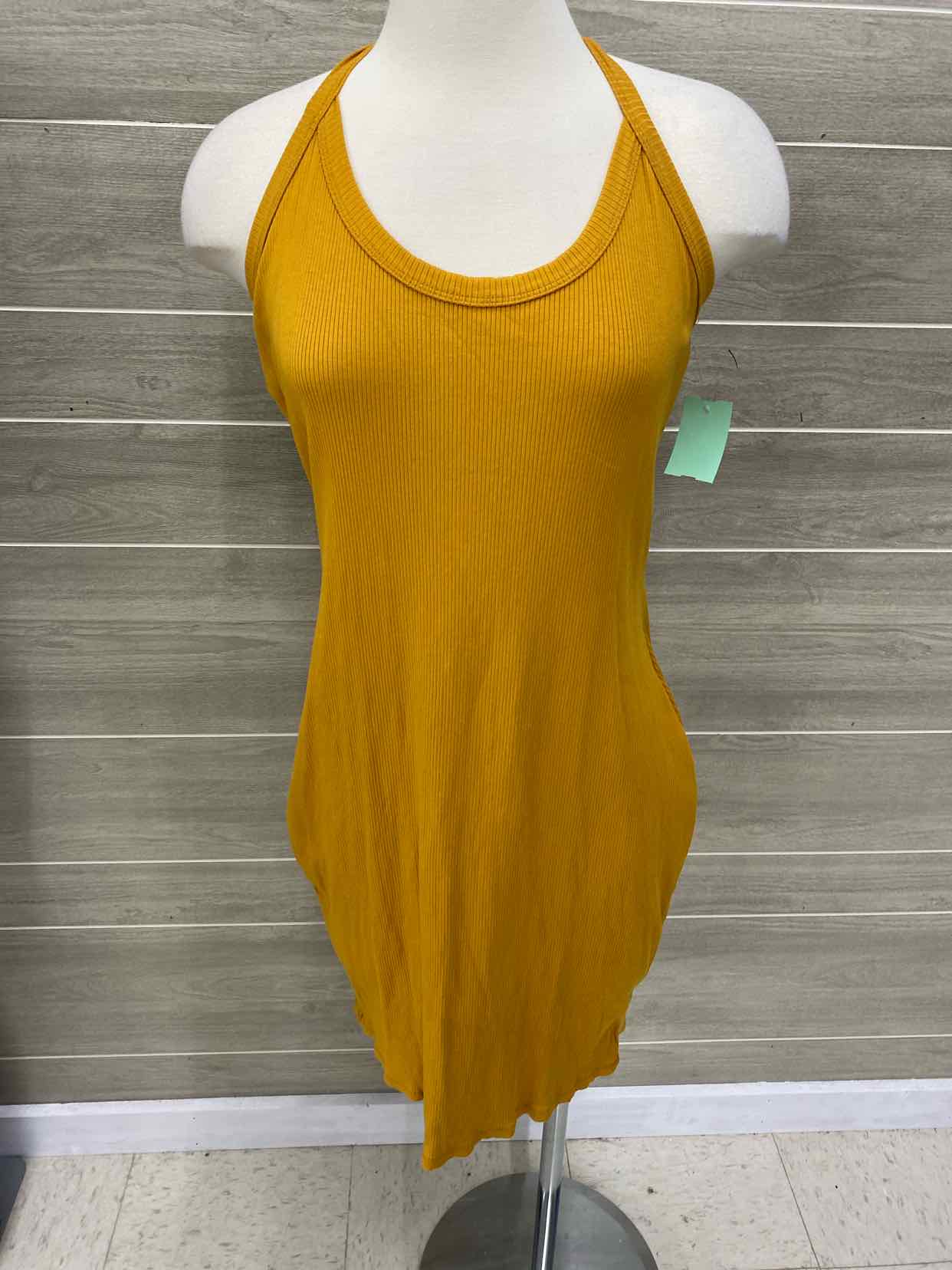 Fashion Nova Mustard Womens Size 10/12 Dress