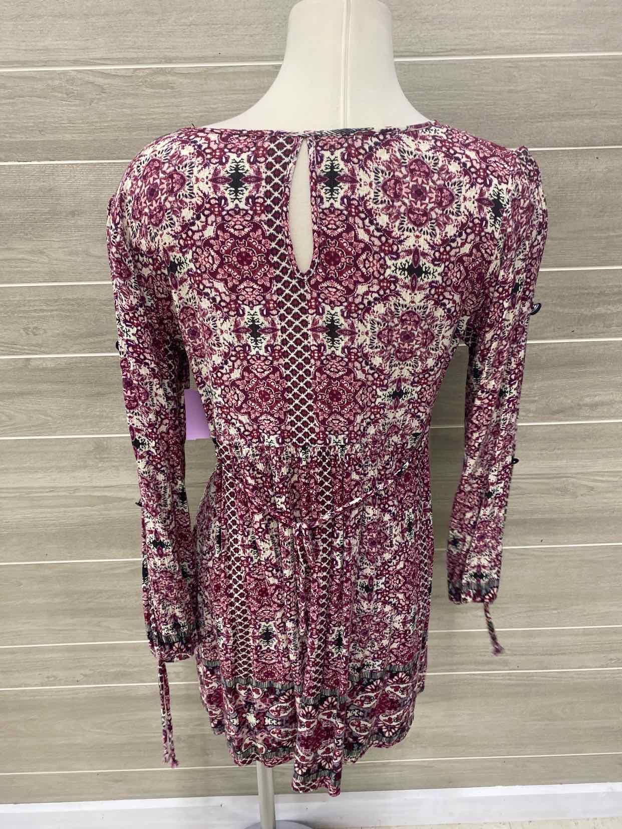 Maurices Burgundy Womens Size Small Dress