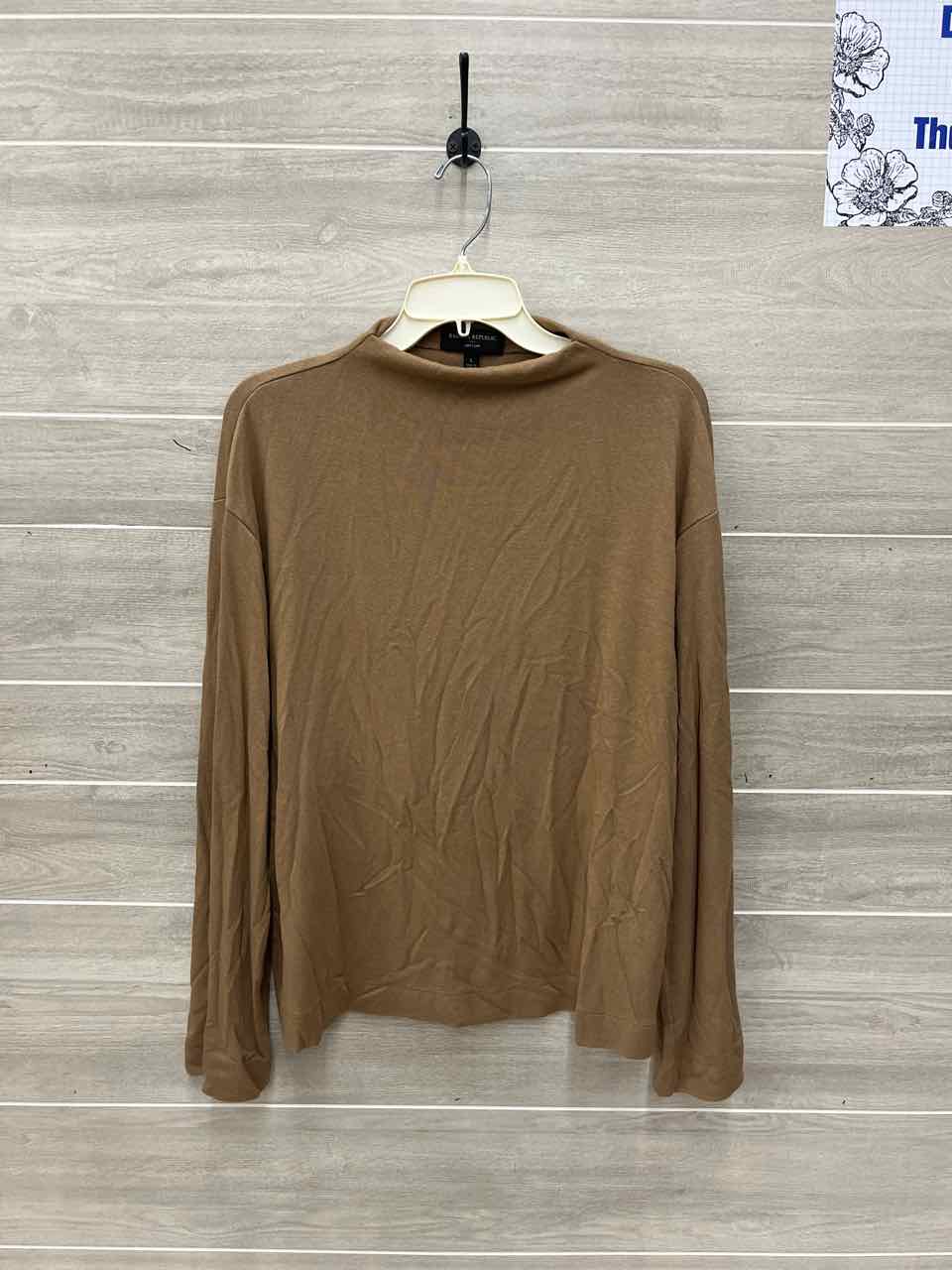 Banana Republic Brown Womens Women Size L Shirt