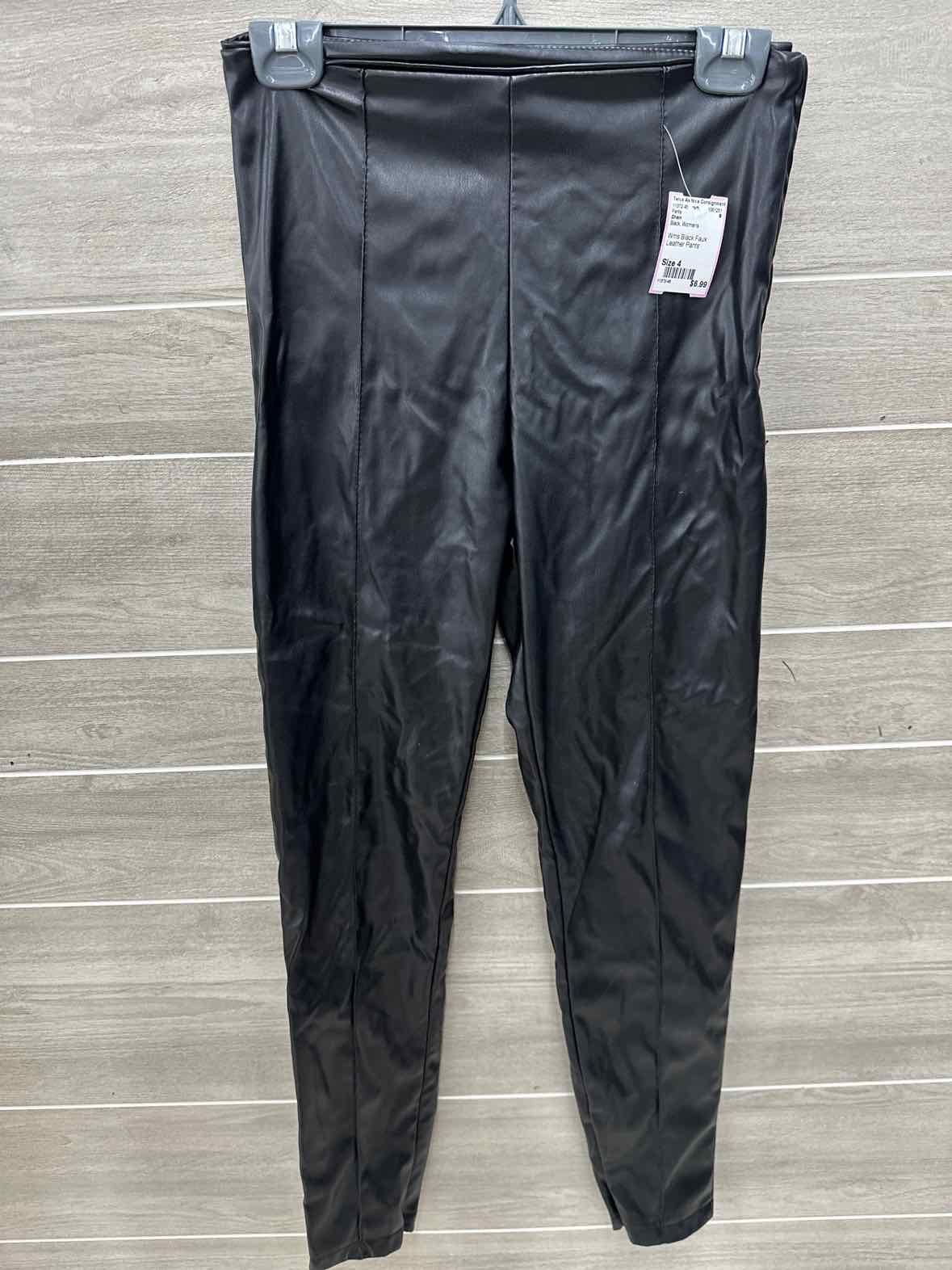 Shein Black Womens Size 4 Pants