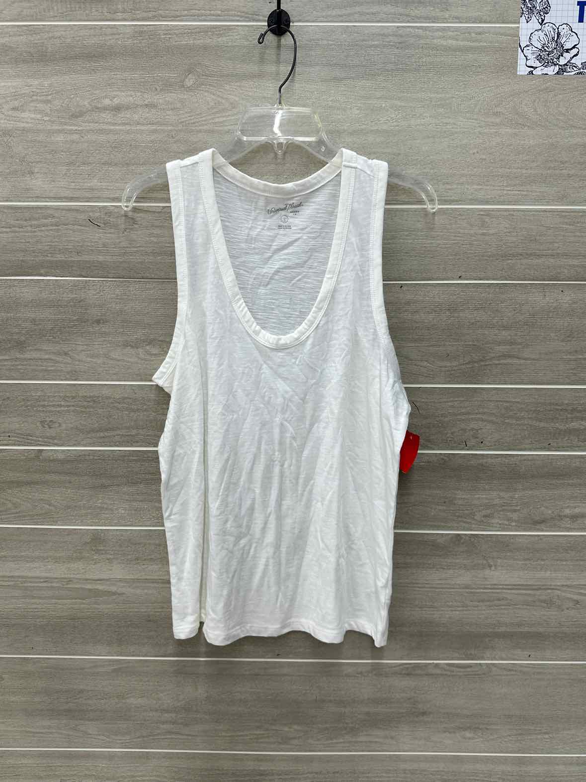 Universal Thread Cream Womens Women Size L Tank Top