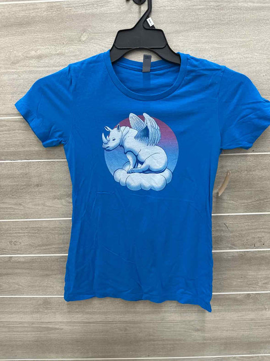 Blue Junior Size Small Shirt