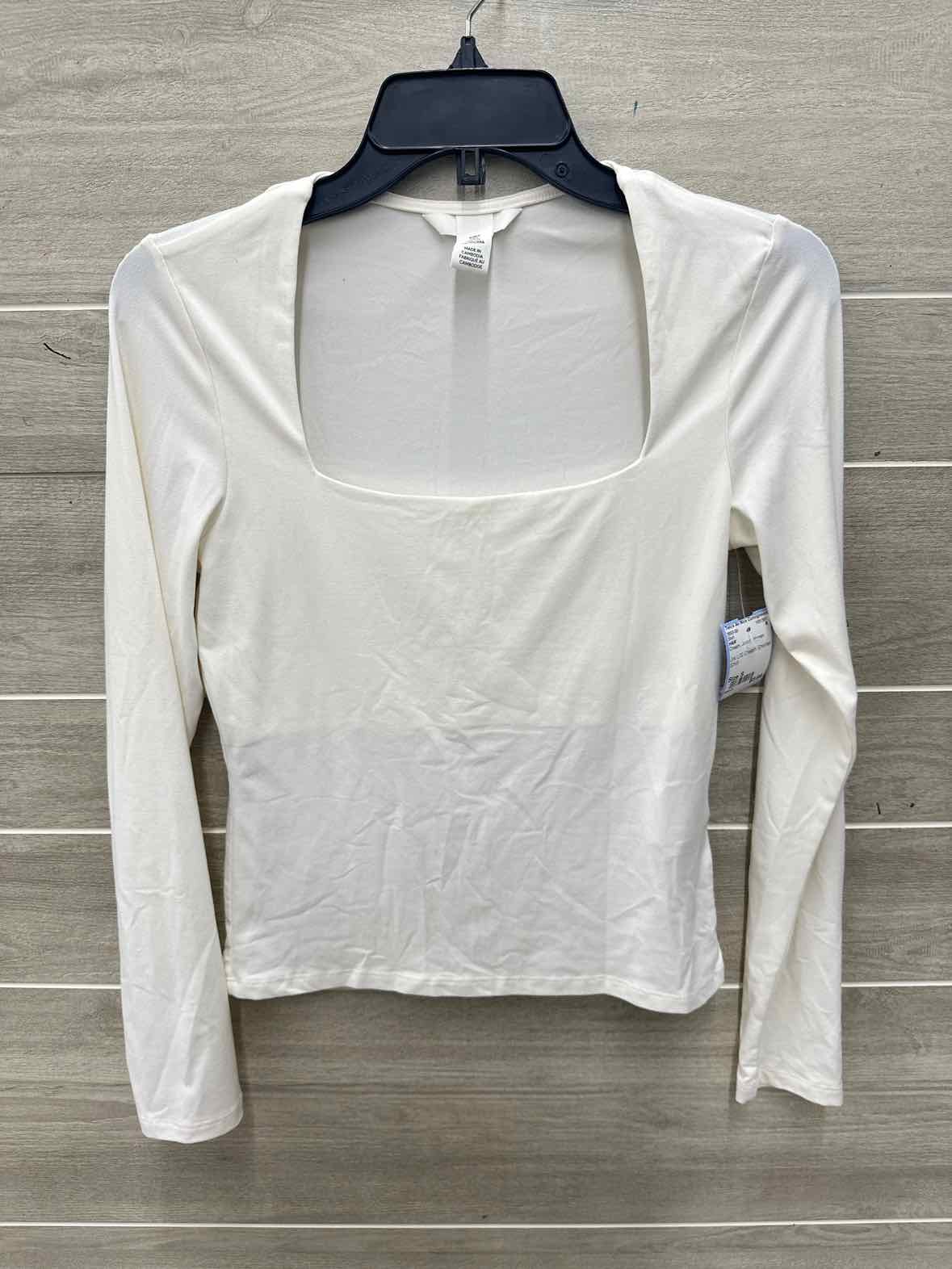 H&M Size S Cream Junior Shirt