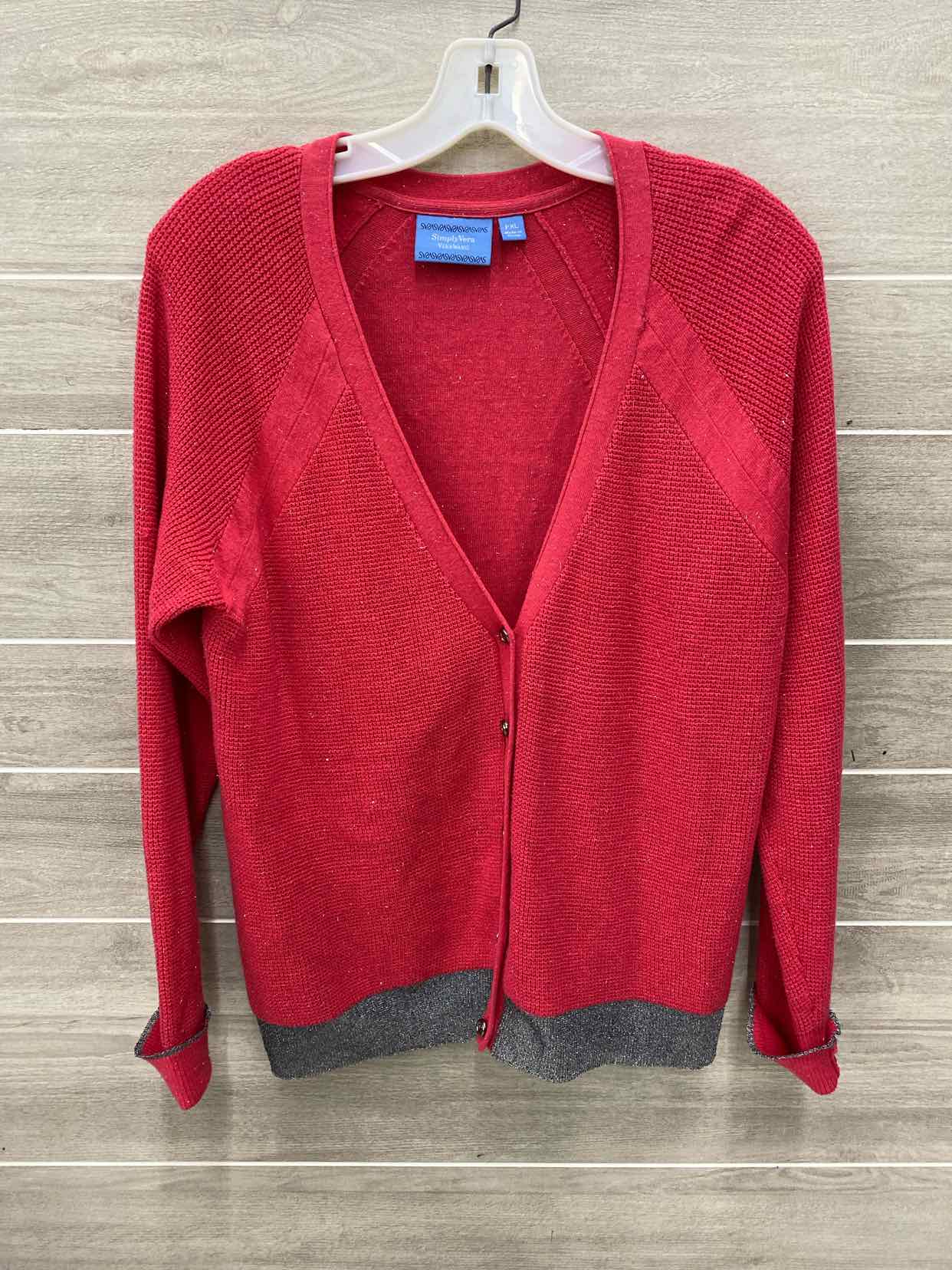 Simply Vera Pink Womens Size XL/P Shirt