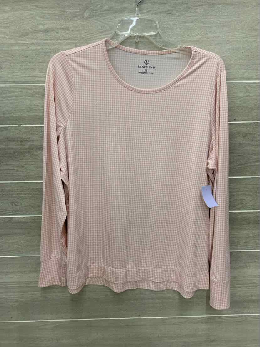 Lands End Pink Womens Size 18 Shirt