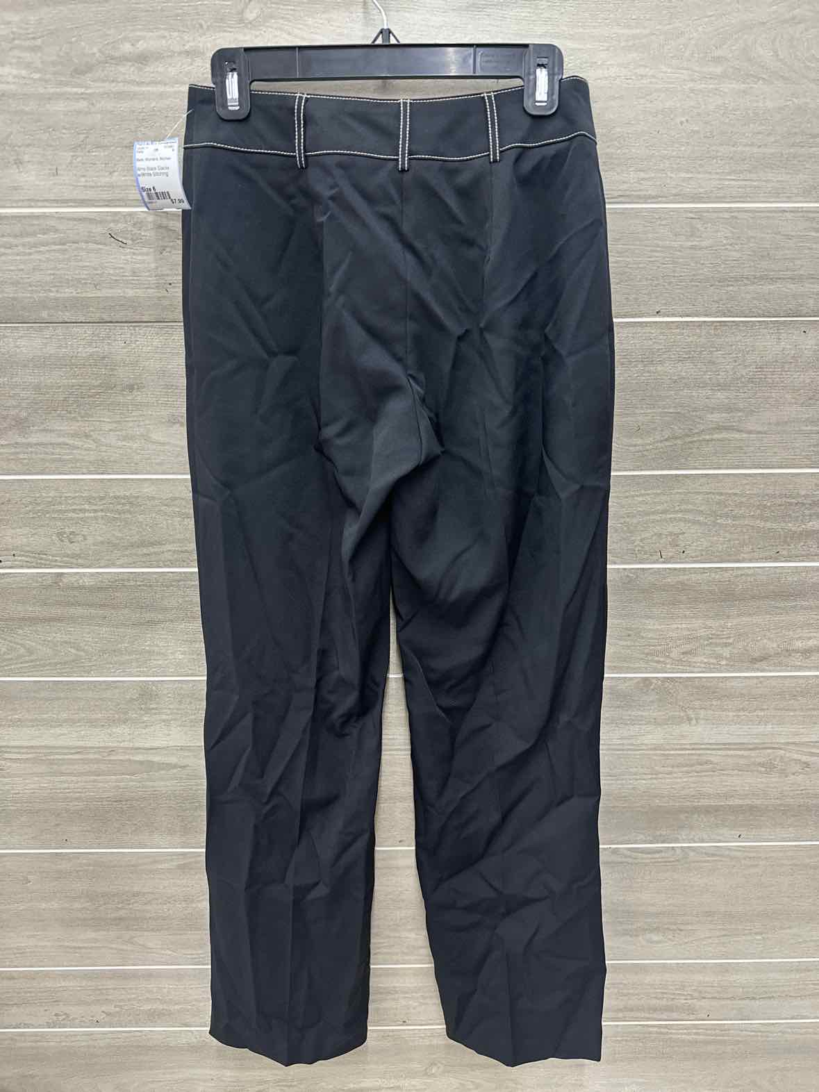 Size 6 Black Womens Pants