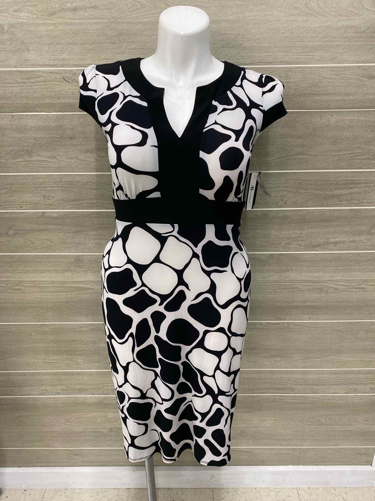 AB Studio Black Womens Size 8/10 Dress