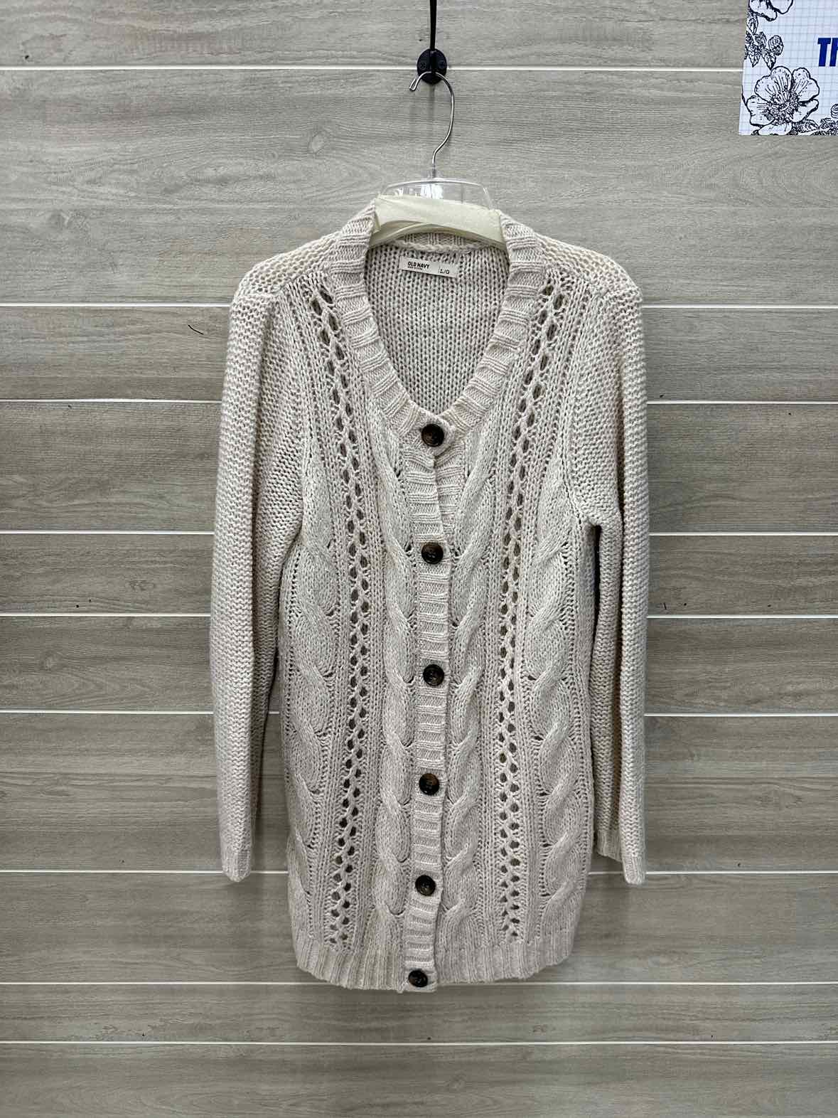 Old Navy Size L Beige Womens Sweater
