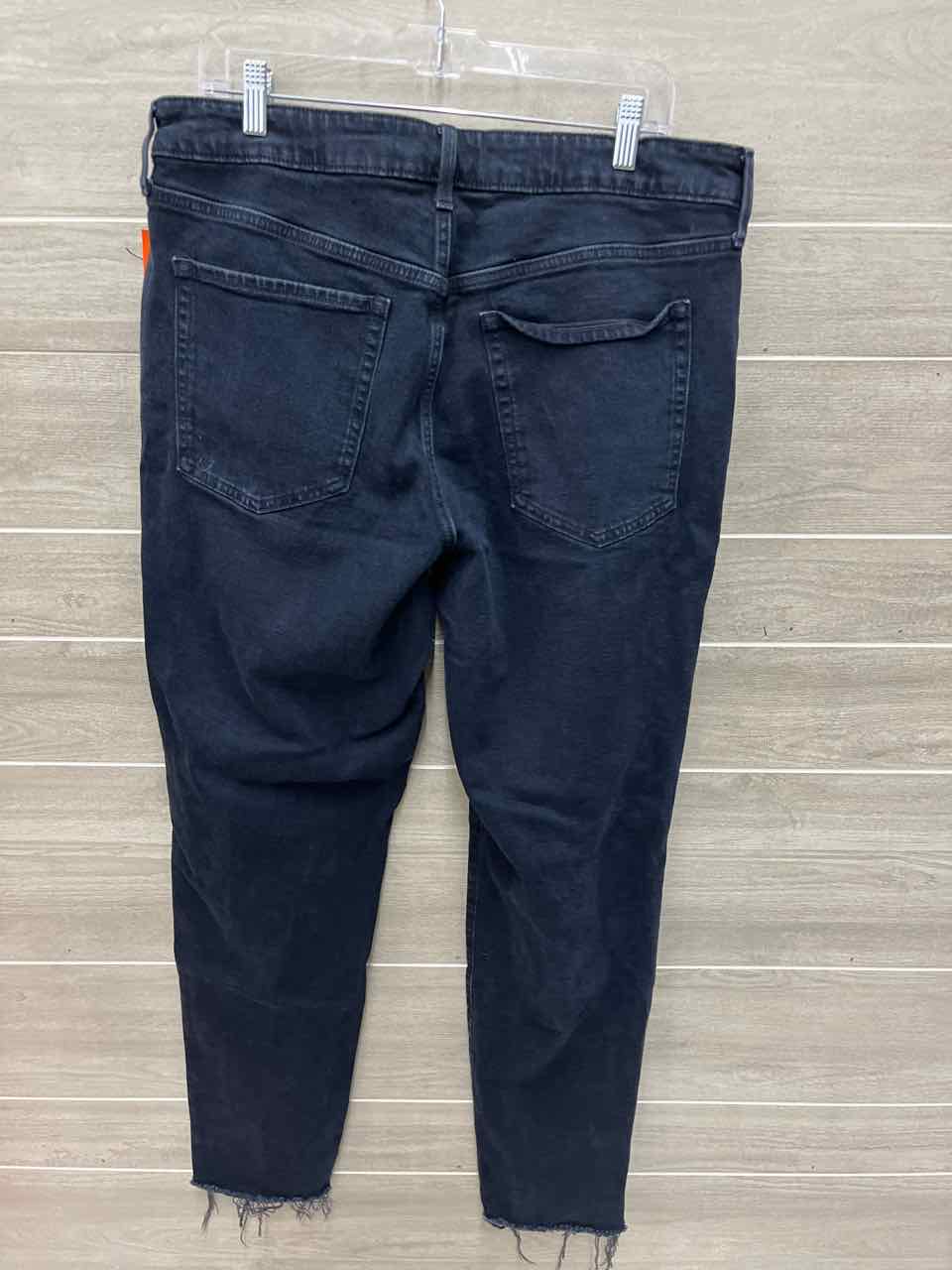 Old Navy Size 14 Long Black Womens Jeans