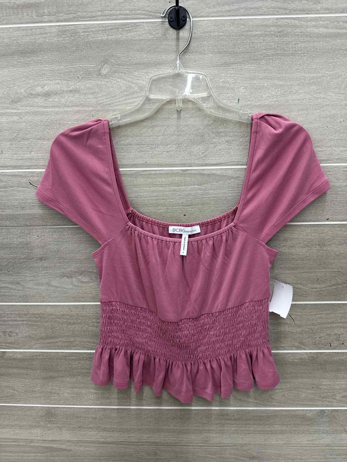 BCBGeneration Size S Pink Junior Shirt