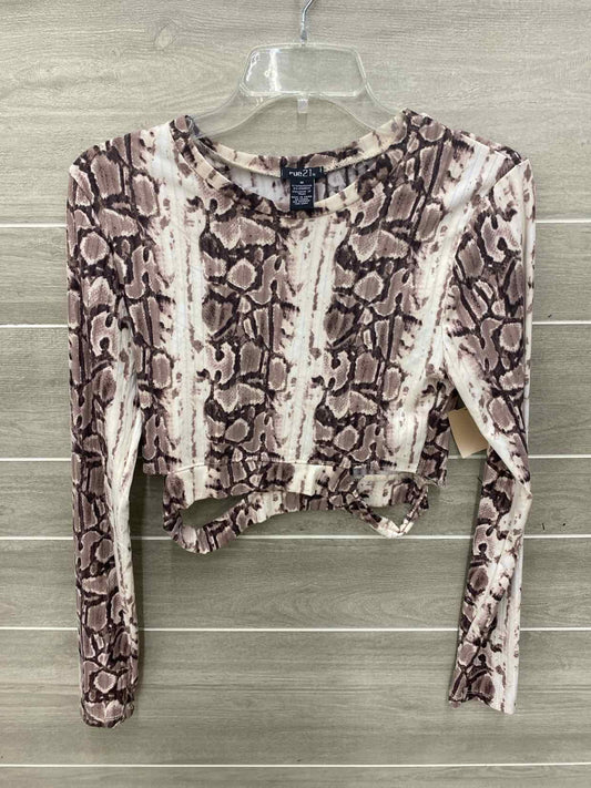 Rue 21 Brown Junior Size M Shirt