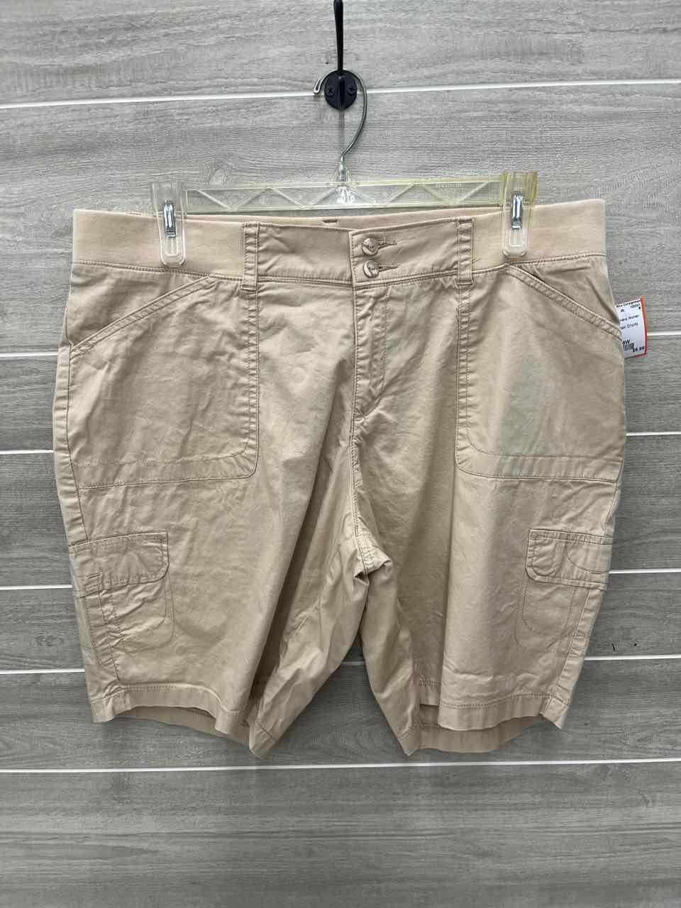 Lee Khaki Womens Women Size 16W Shorts