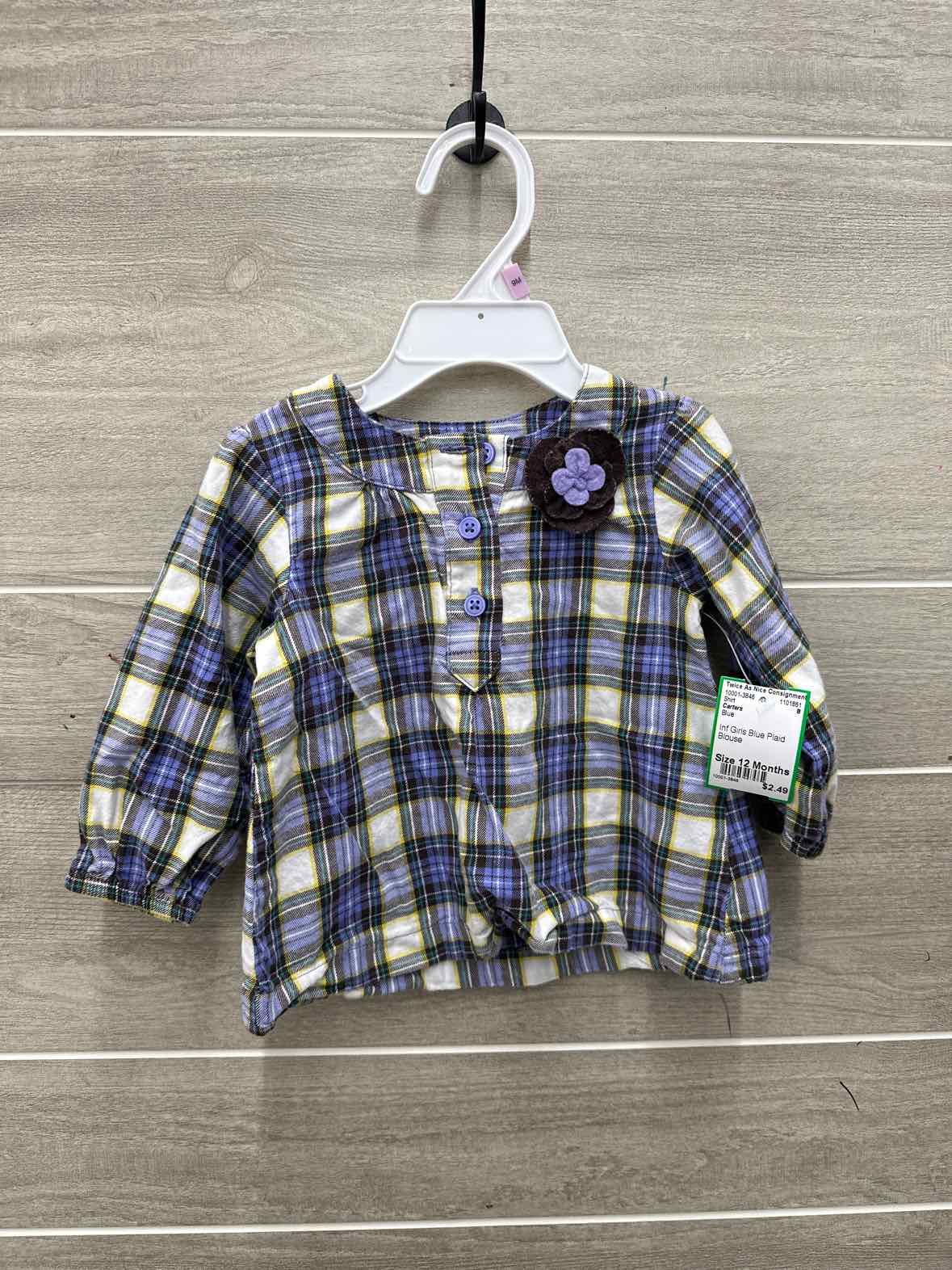Carters Infant 12 Months Shirt