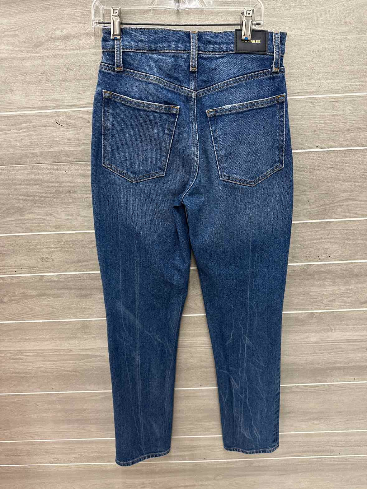 Express Size 0Long Blue Womens Jeans