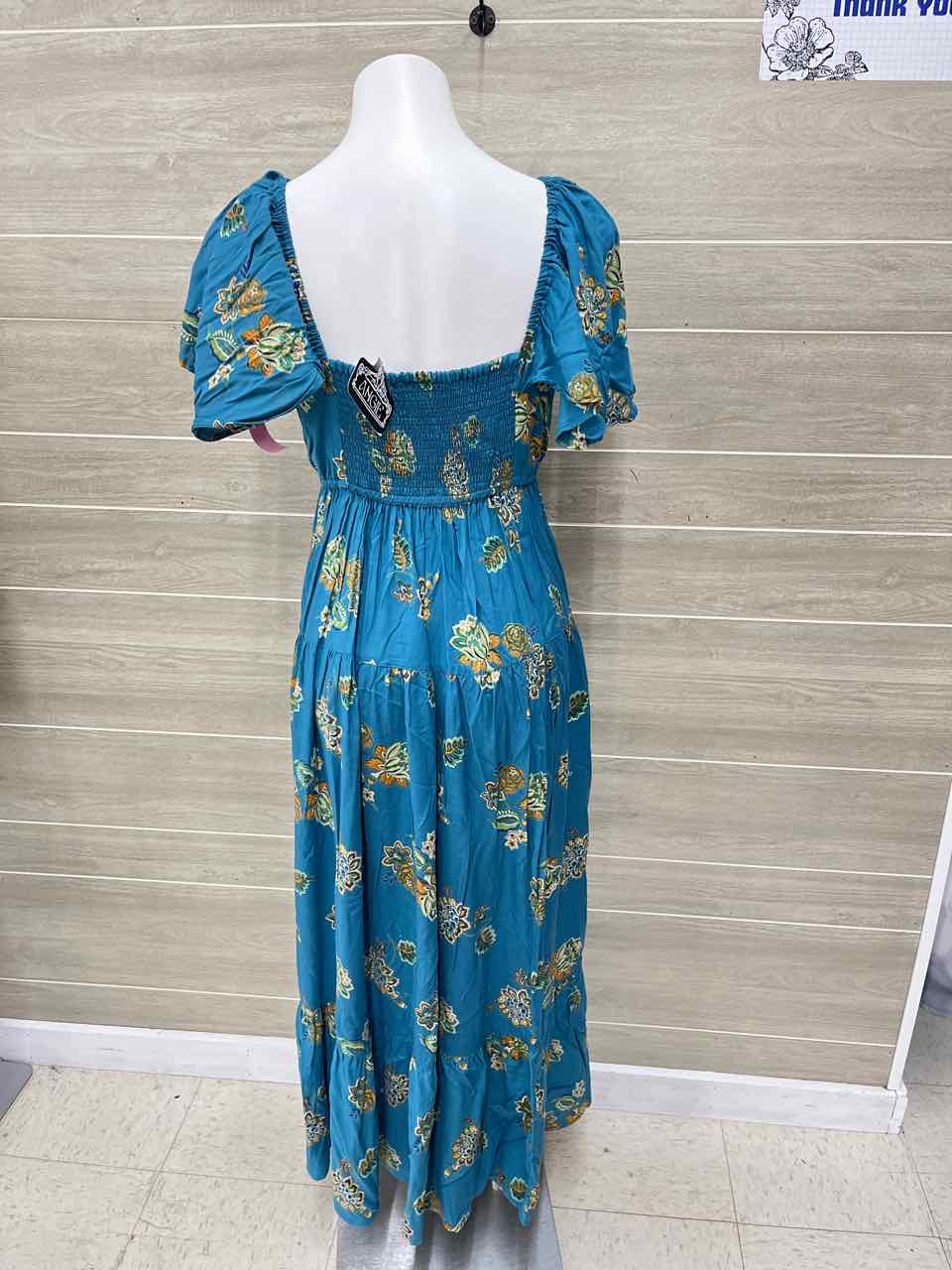 Angie Size 8 Teal Womens Dress