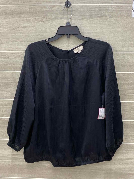 LOFT Black Womens Size L/P Shirt
