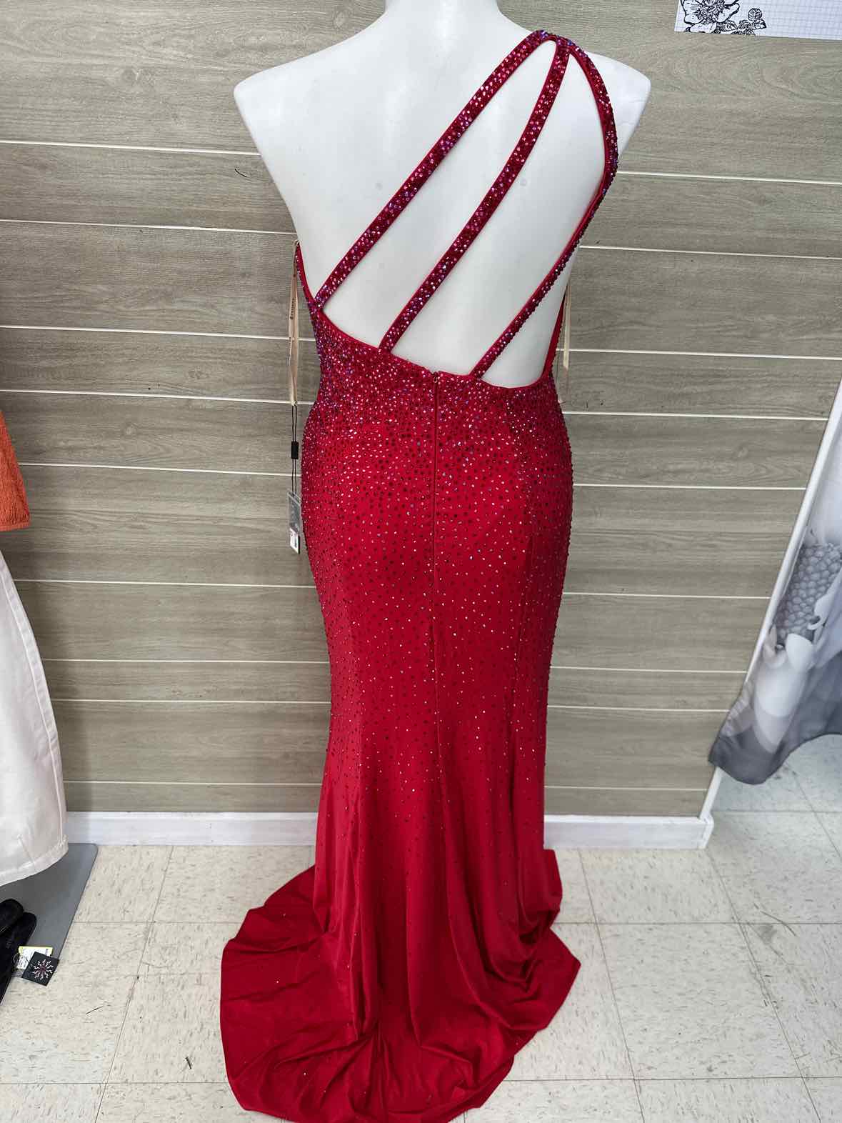 Red Womens Women Size 14 Gown/Evening Wear
