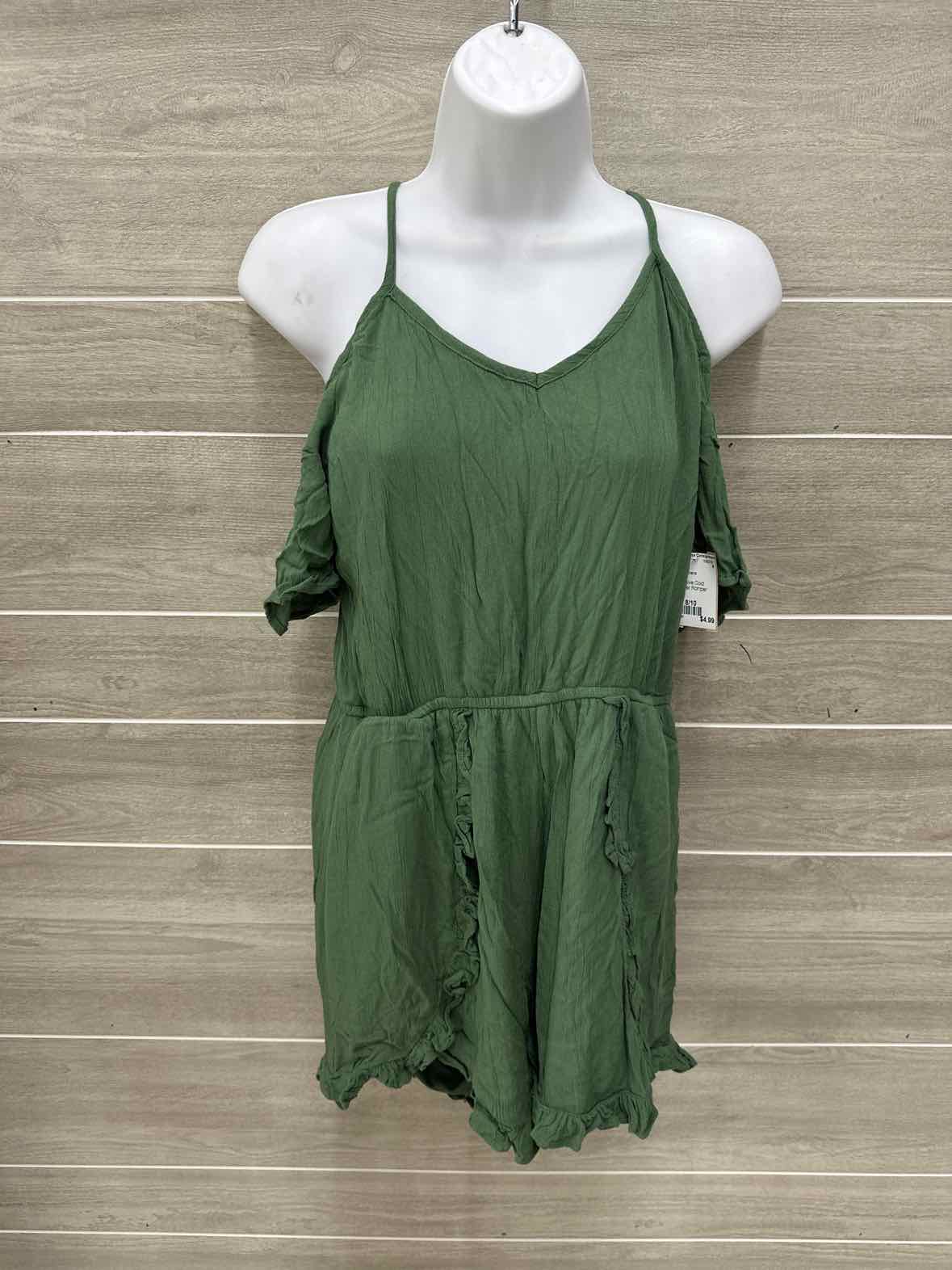 ALYA Olive Womens Size 8/10 Romper