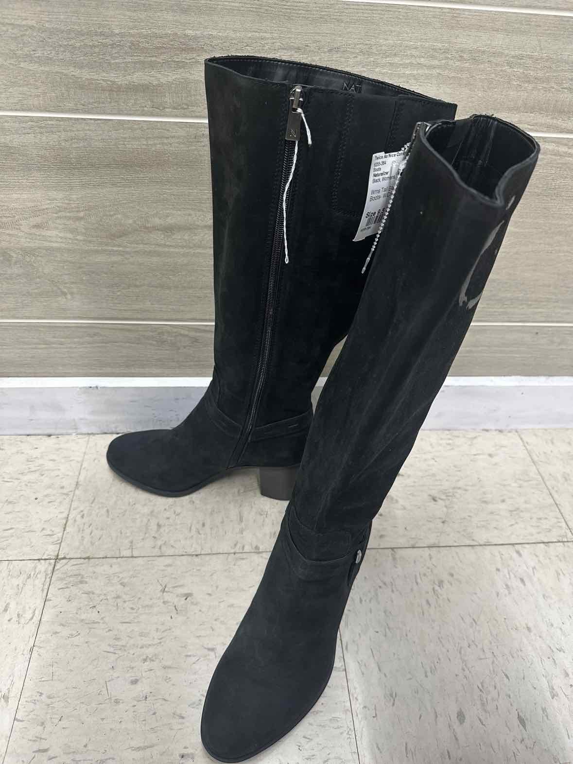 Naturalizer US Shoe Size 9.5 WC Black Womens Boots