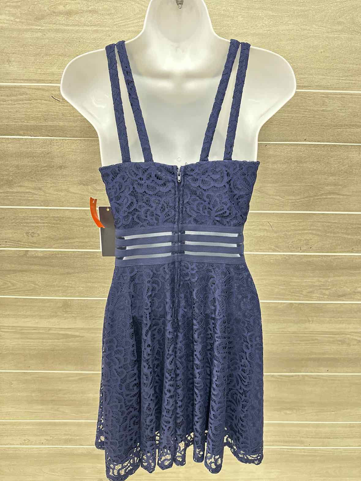 City Studio Navy Junior Size 1 Dress