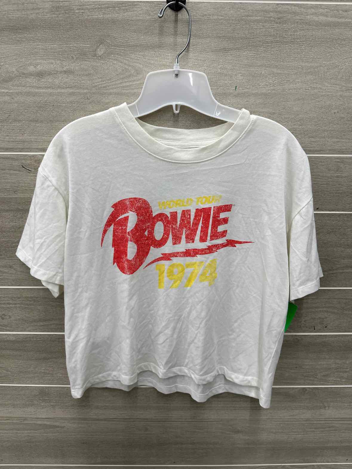 Size M White Junior Shirt