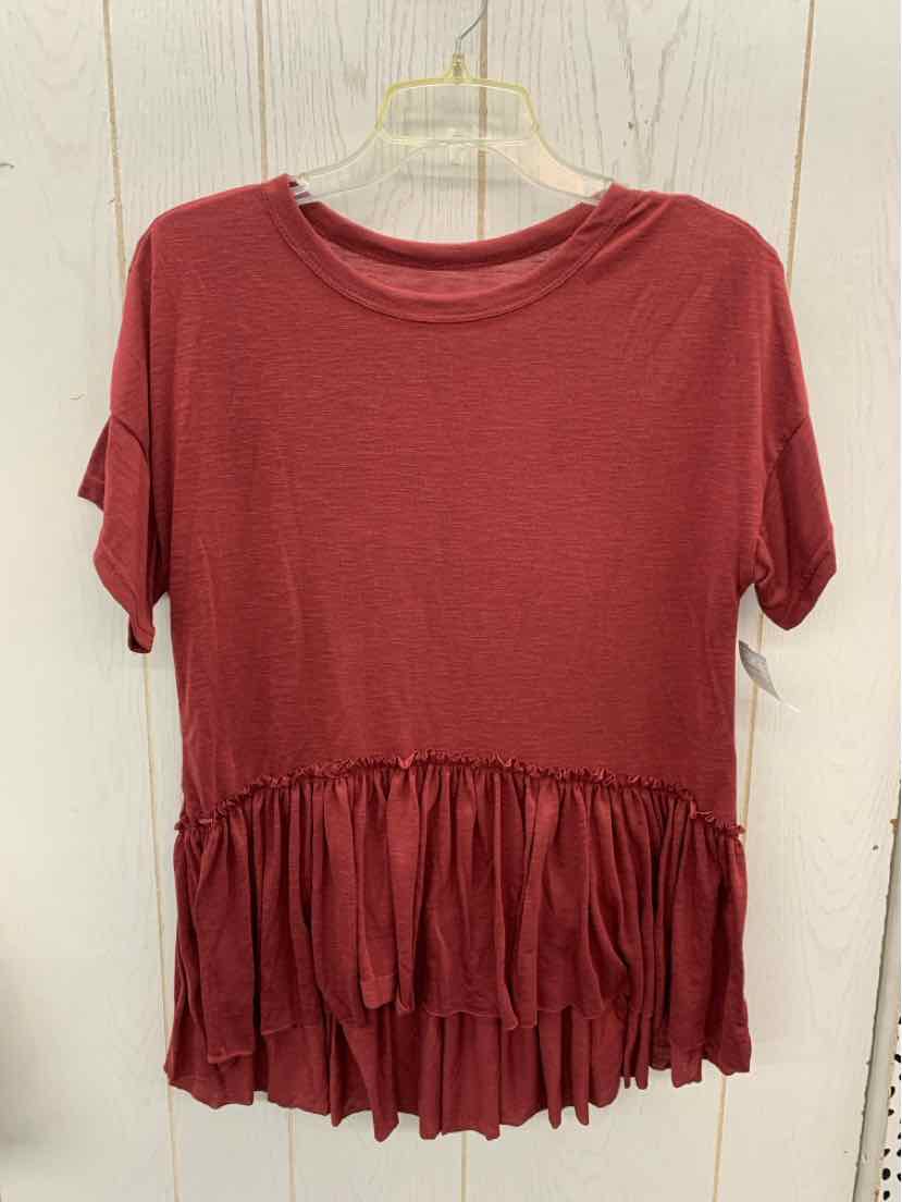 Shein Burgundy Womens Size Small Shirt