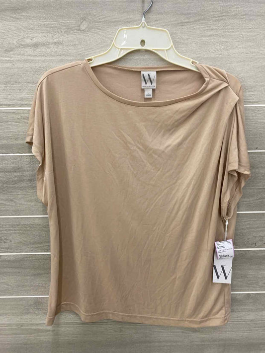 Worthington Tan Womens Size L Shirt
