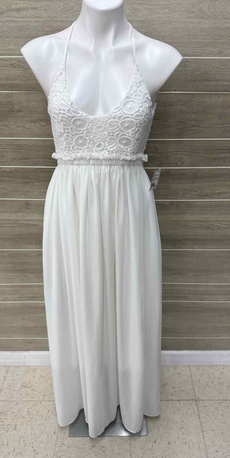 White Womens Women Size 8/10 Dress