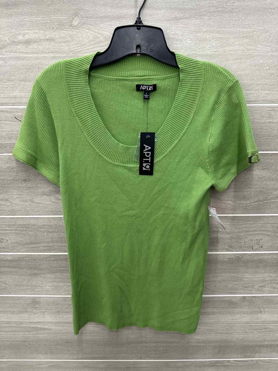 Apt 9 Size L Green Womens Shirt