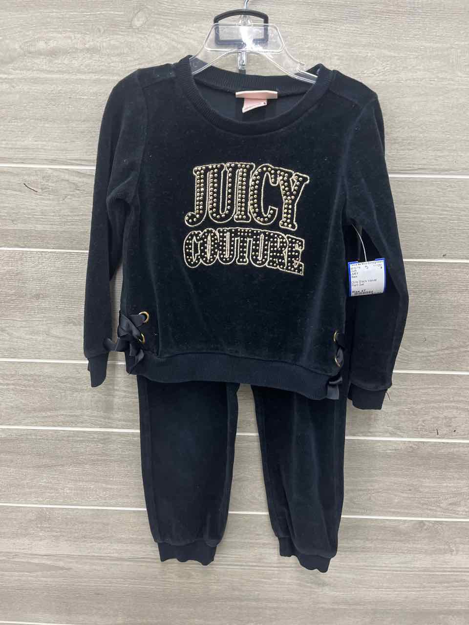 JUICY Girls Size 4T Outfit