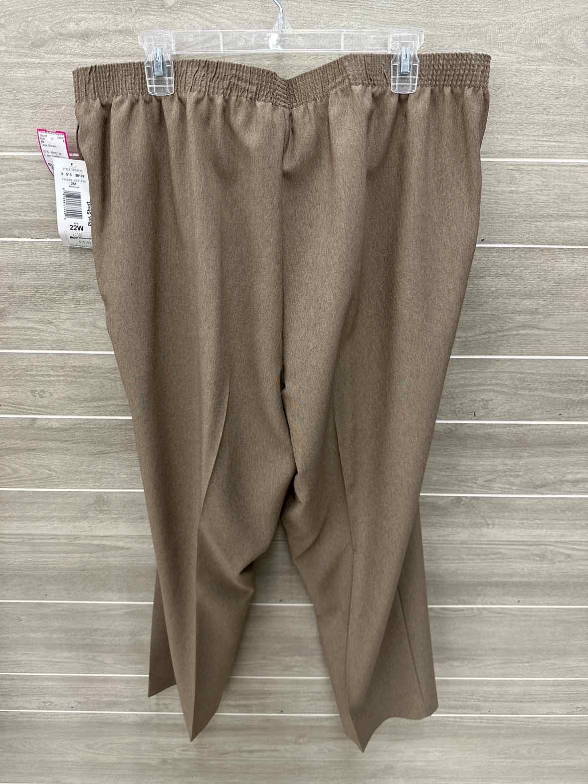Alia Taupe Womens Size 22W Pants