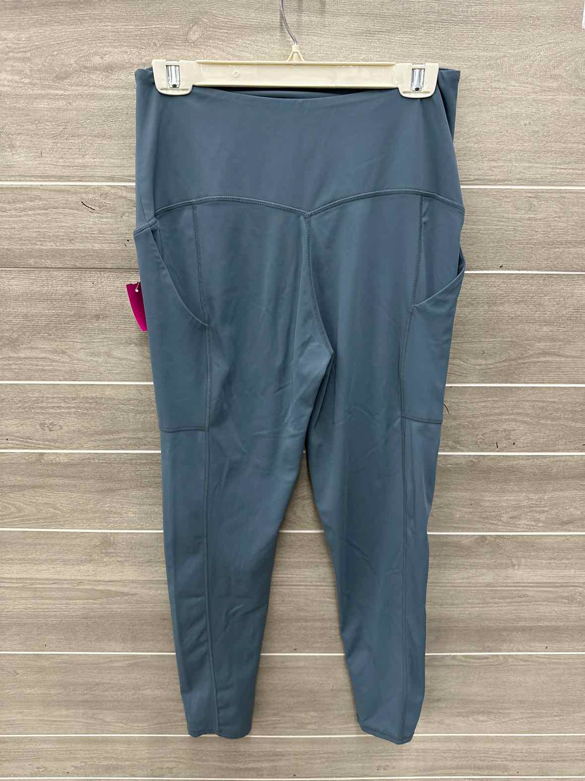 Size M Blue Maternity Leggings
