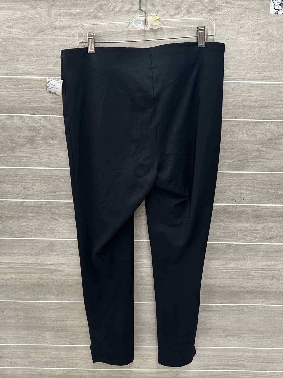 Rafaella Black Womens Size 12/14 Pants