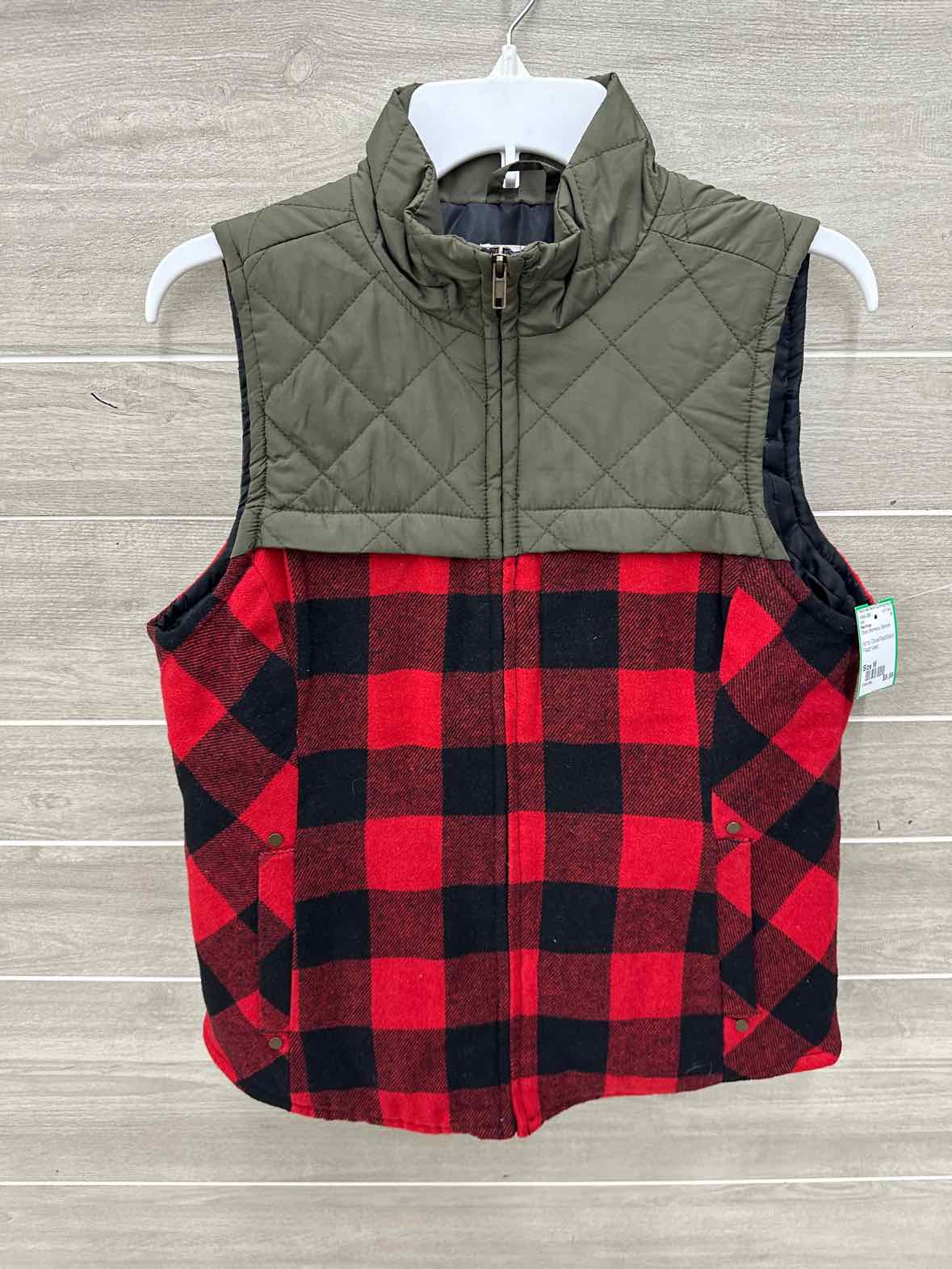 Maurices Size M Olive Womens Vest