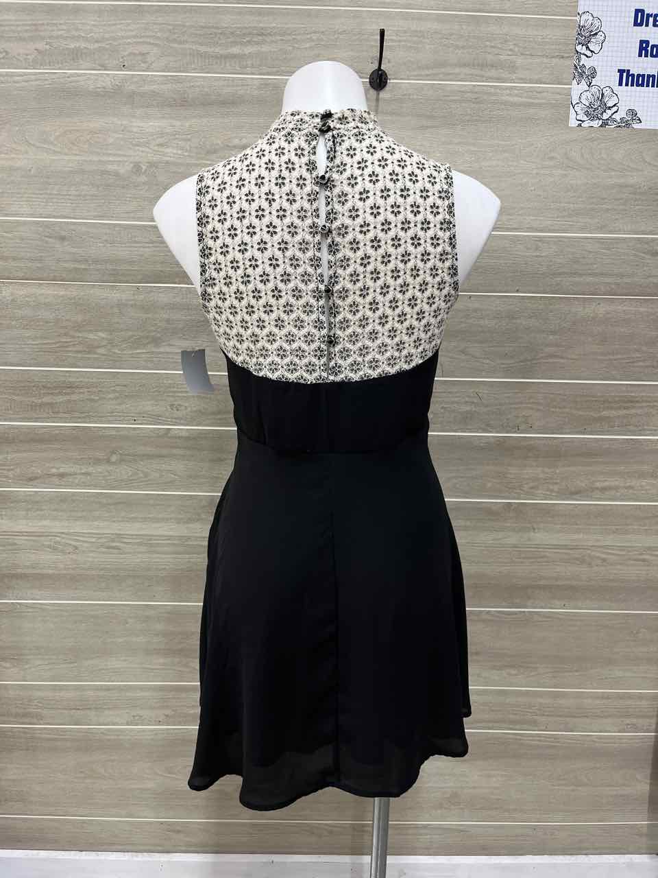 Monteau Black Womens Women Size 6/8 Dress