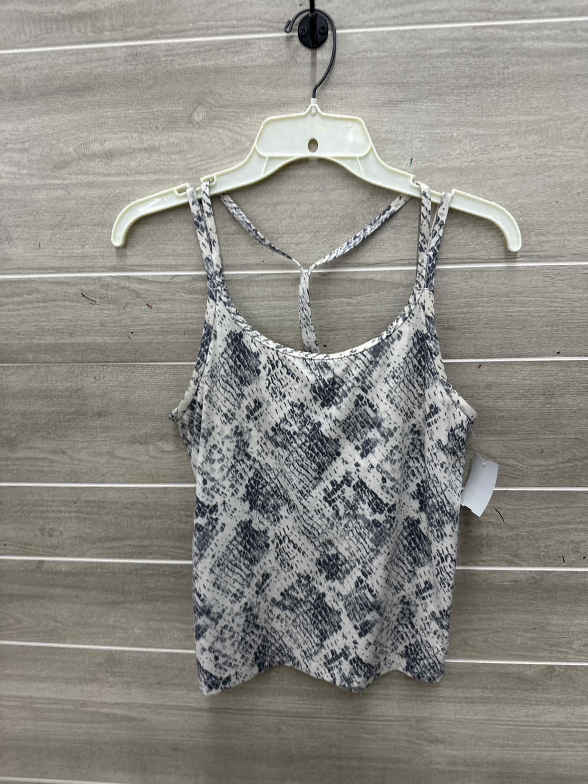 PINK Size M Gray Womens Tank Top