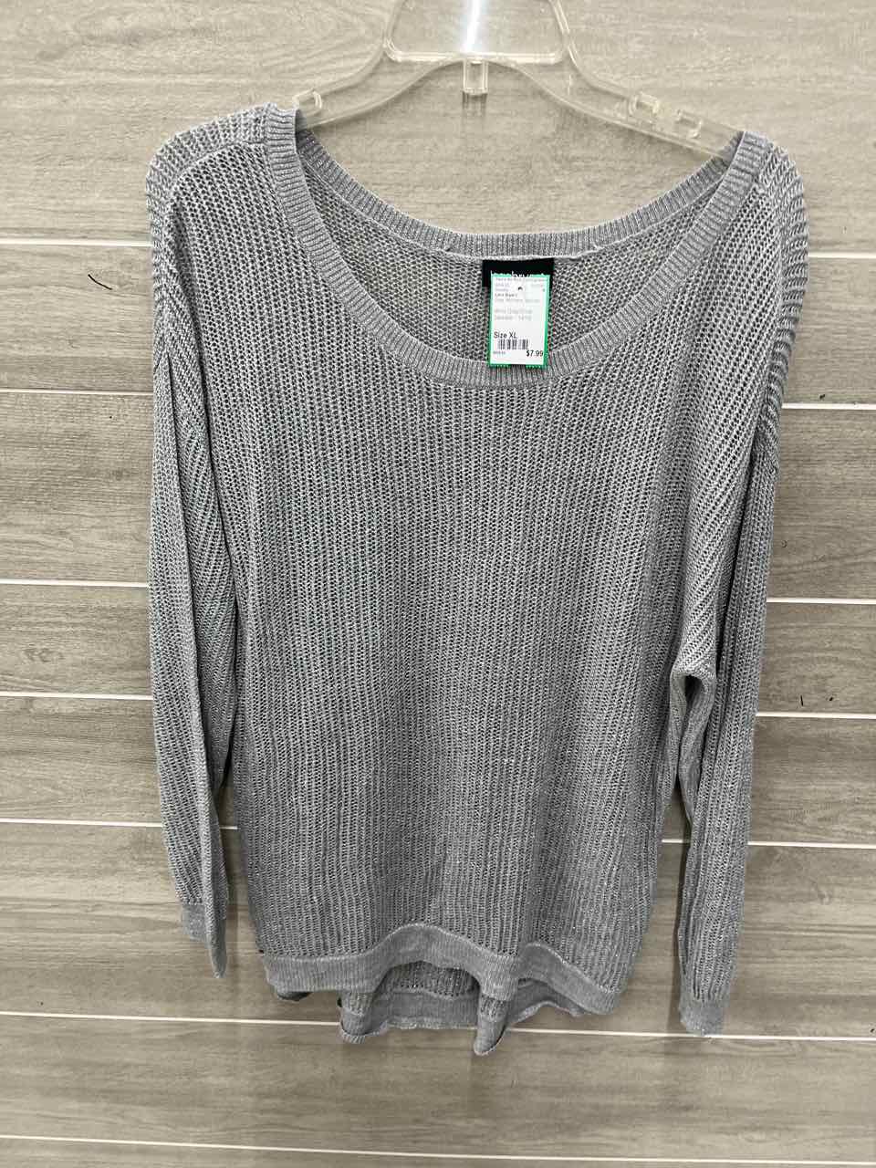 Lane Bryant Size XL Gray Womens Sweater