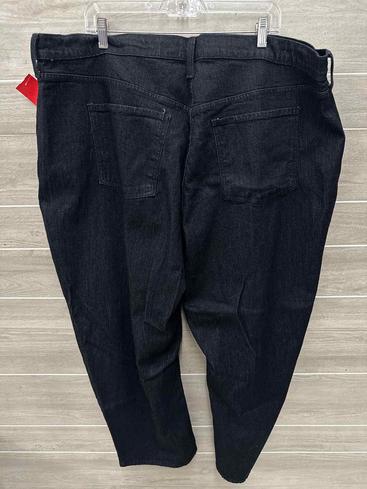 Old Navy Size 22 Tall Black Plus Jeans