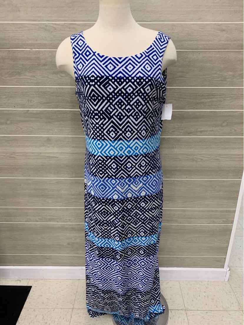 Tommy Bahama Blue Womens Size 10 Dress