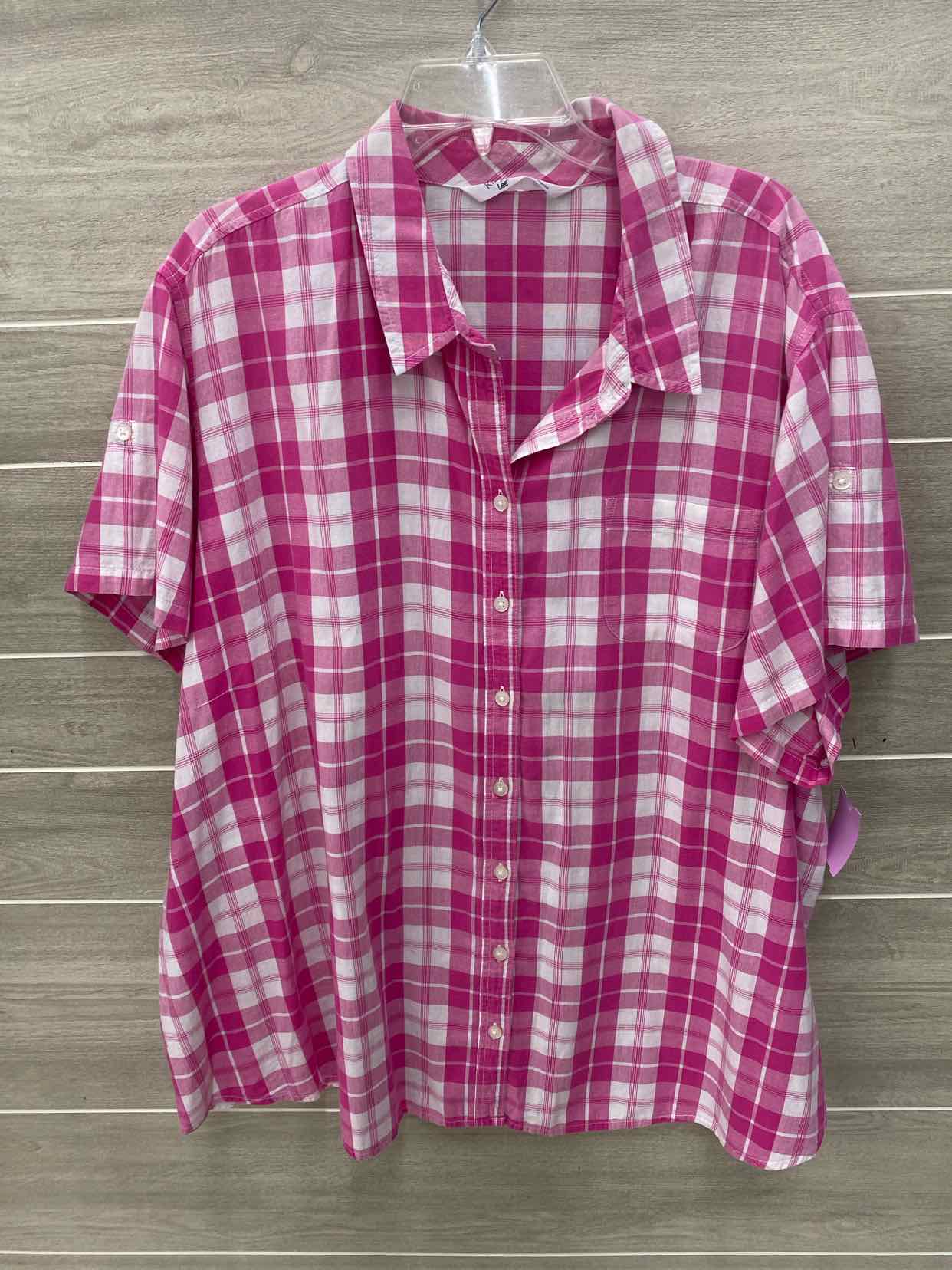 Riders Pink Womens Size 4X Shirt